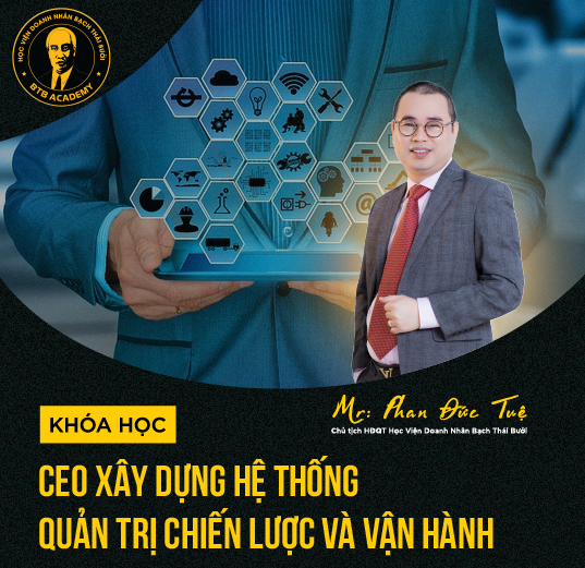 CEO xây dựng hệ thống quản trị chiến lược và vận hành